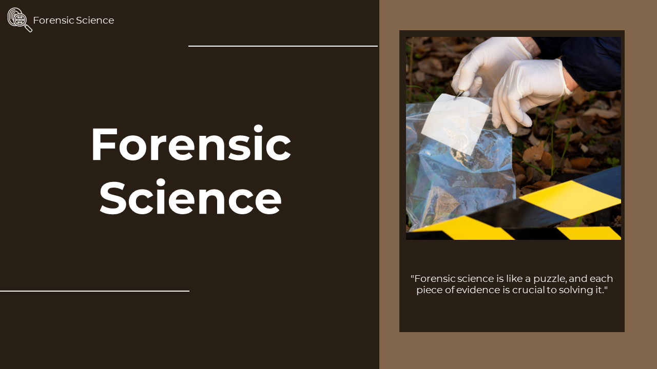 Forensic Science Google Slides Theme