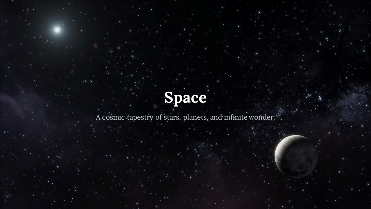 Space Background PowerPoint