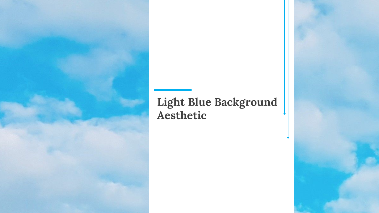 Light Blue Background Aesthetic
