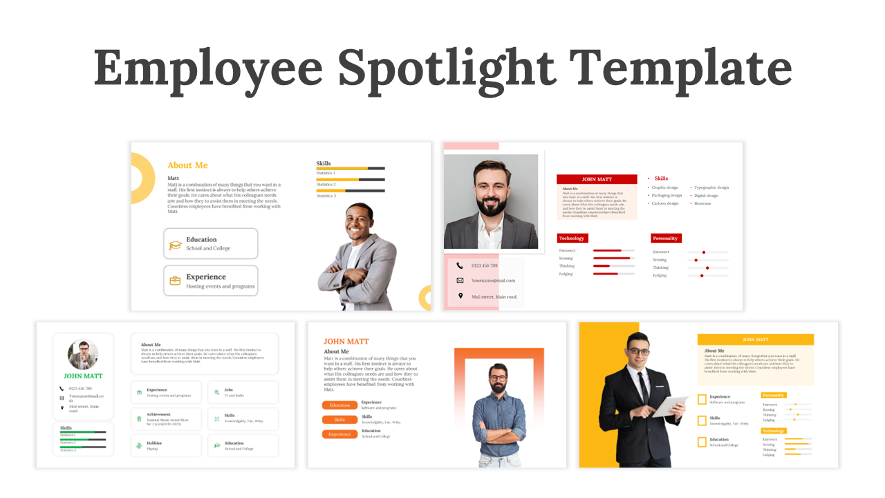Employee Spotlight Template