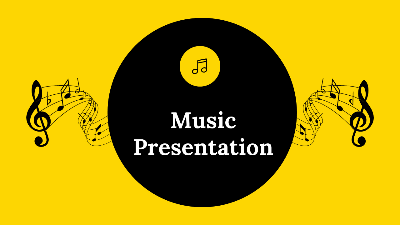 Free Music Presentation Background