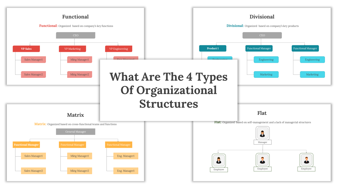 What Are The 4 Types Of Organizational Structures
