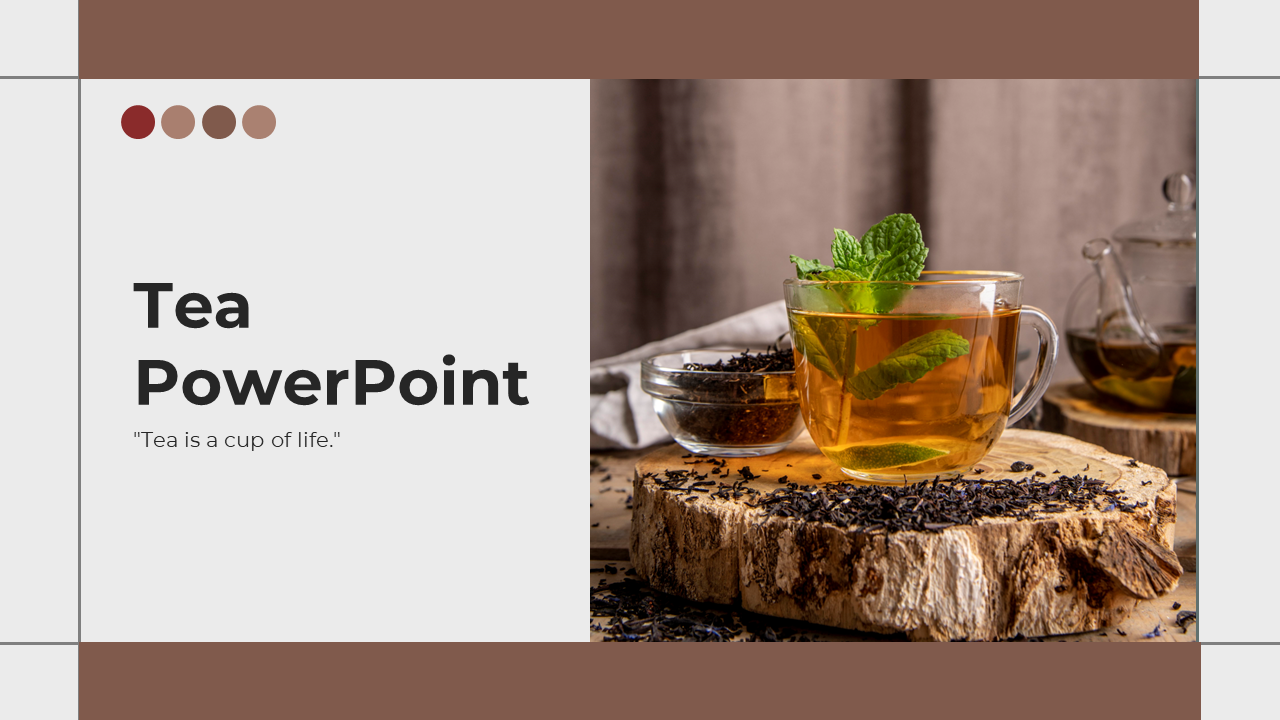 Tea PPT Template Free Download