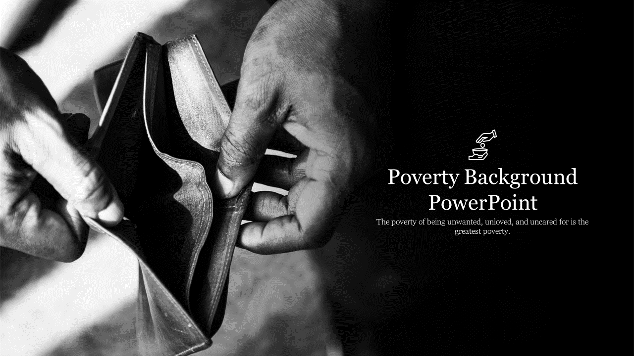 Poverty Background PowerPoint
