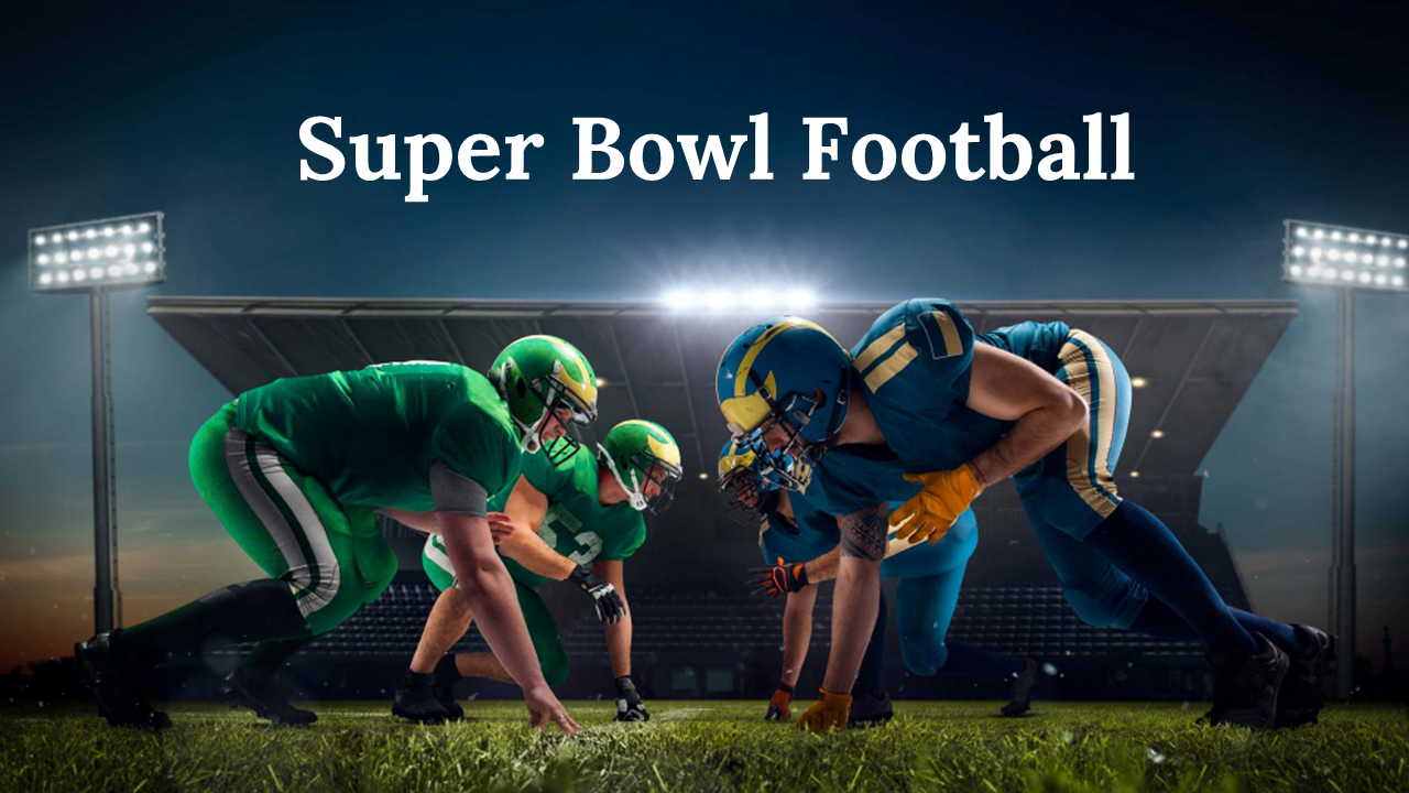 Free Super Bowl Football PowerPoint Backgrounds