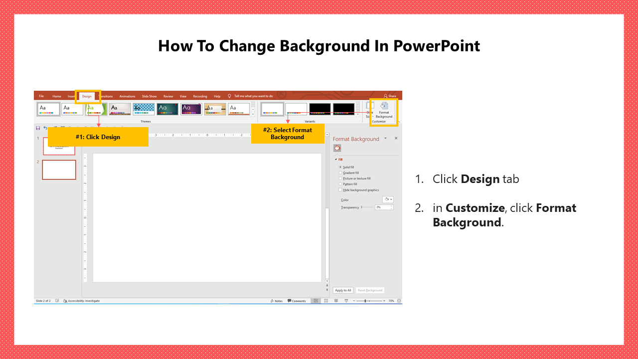 Examine How To Change Background In PowerPoint
