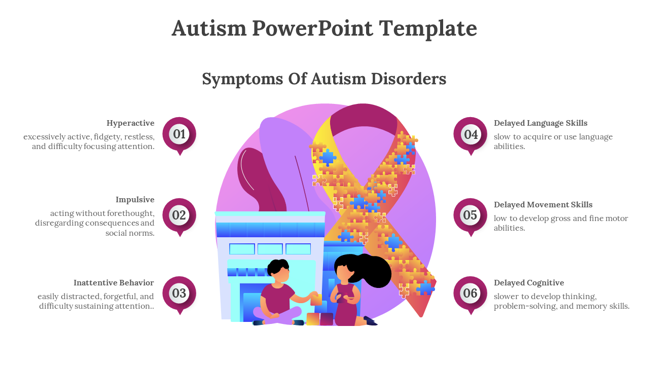 Free Autism PowerPoint Template
