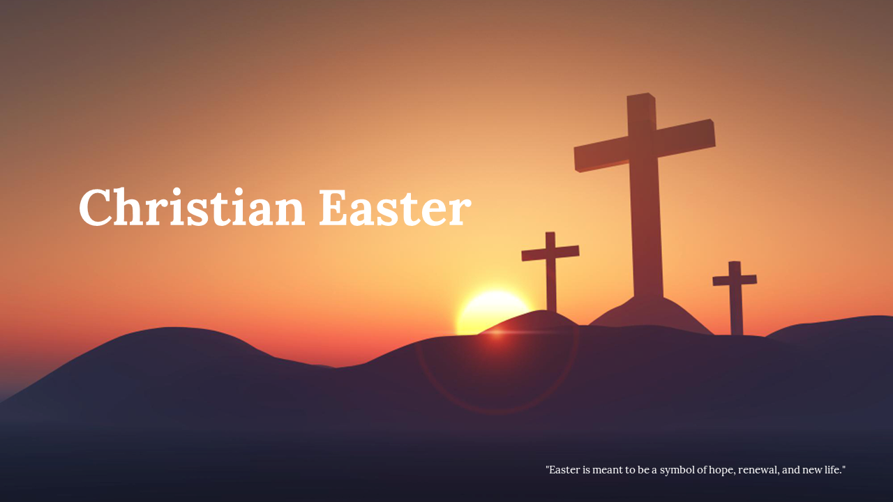 Free Christian Easter PowerPoint Slides