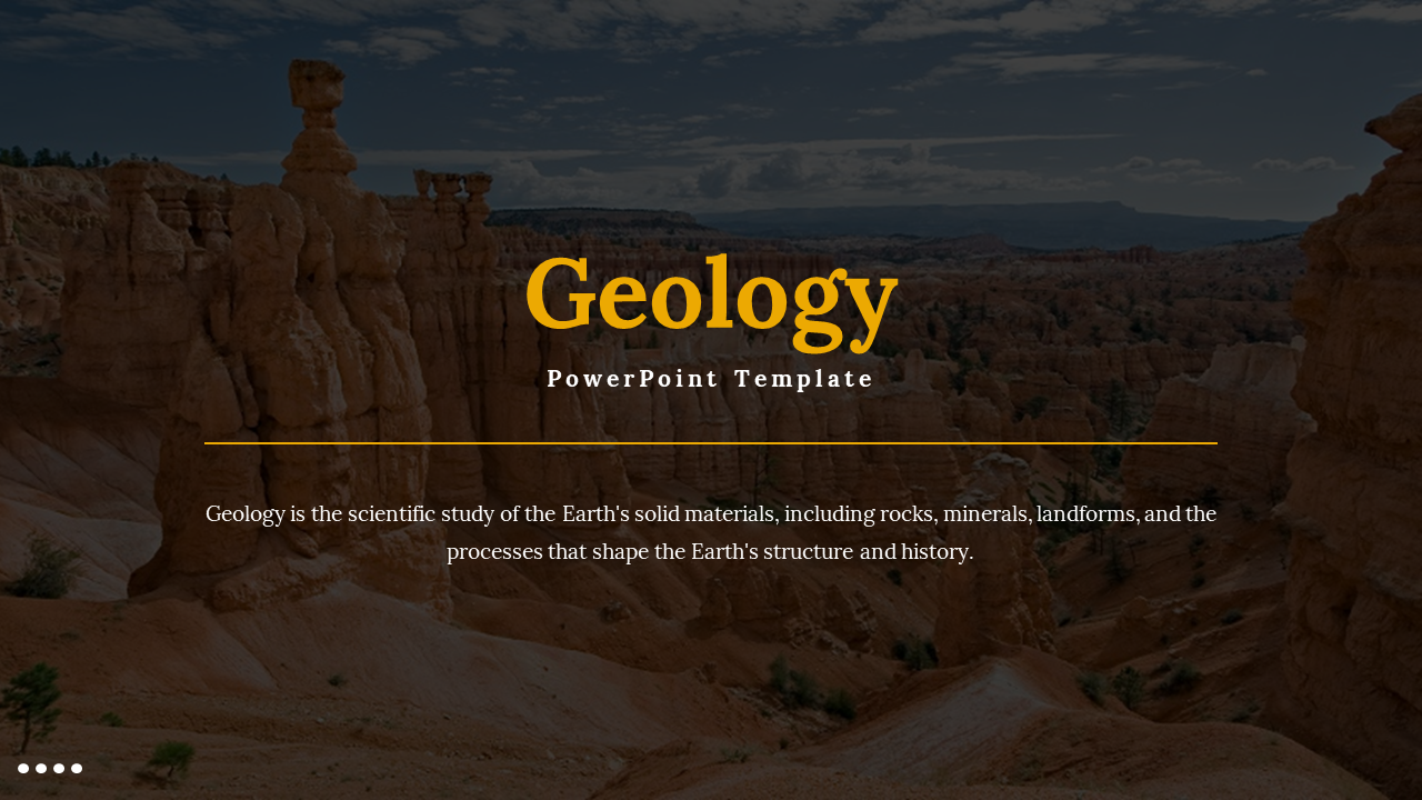 Geology PowerPoint Presentation Templates