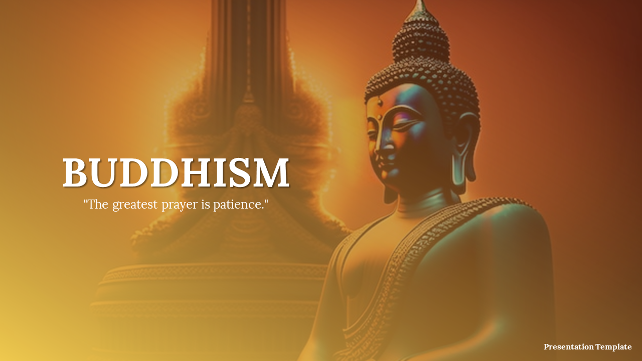Buddhism PowerPoint Template Free