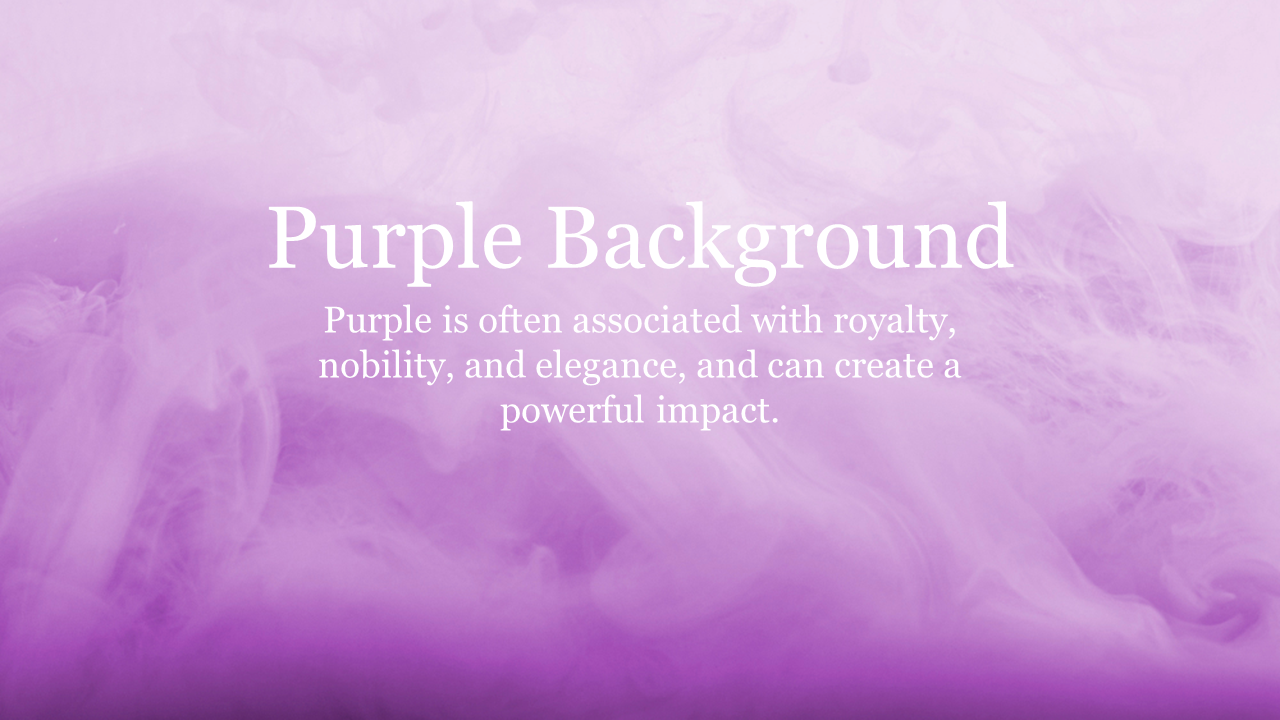 Purple Google Slides Theme