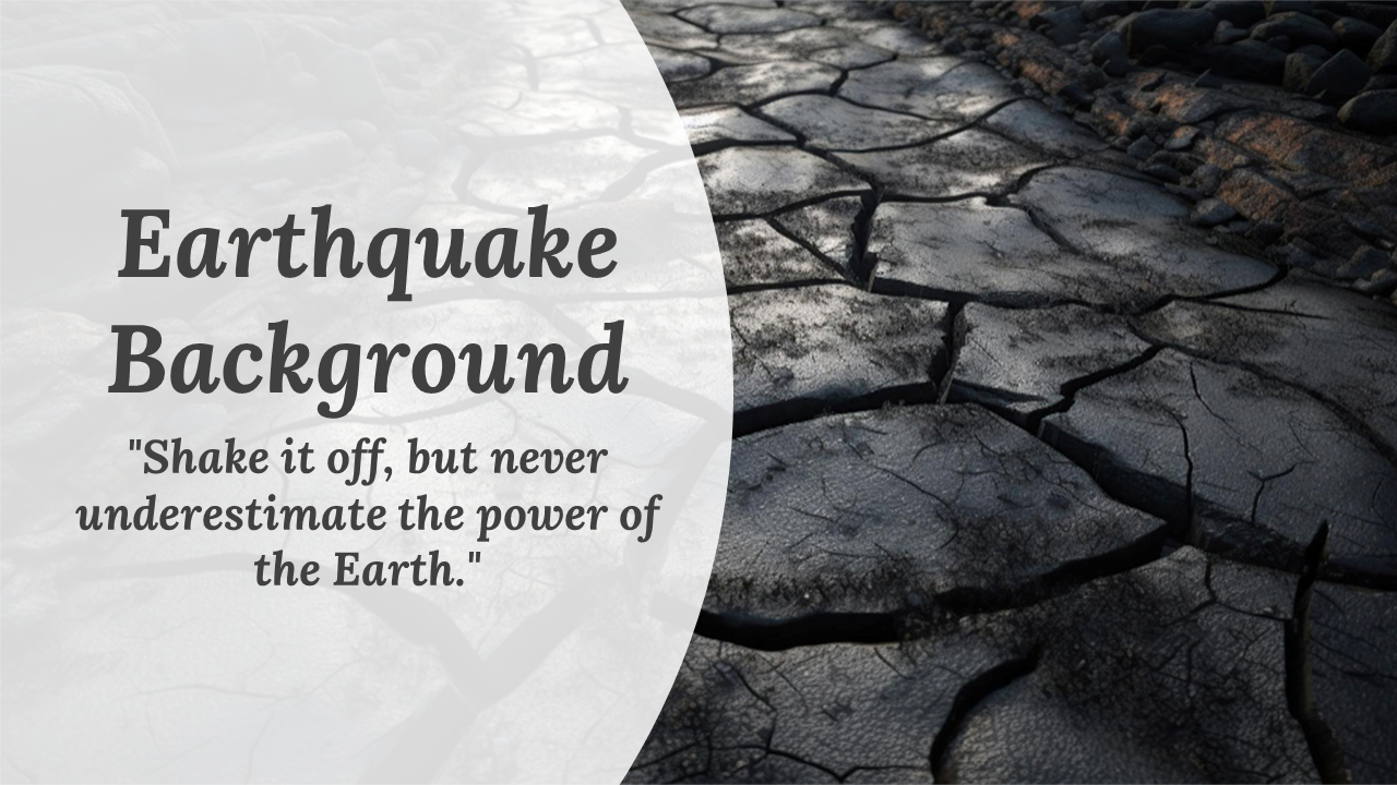Earthquake PowerPoint Background