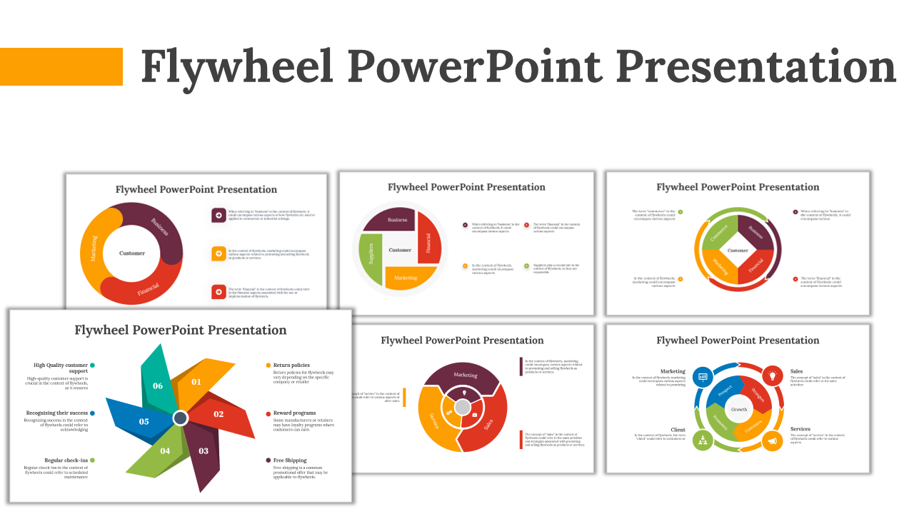 Flywheel Template PowerPoint