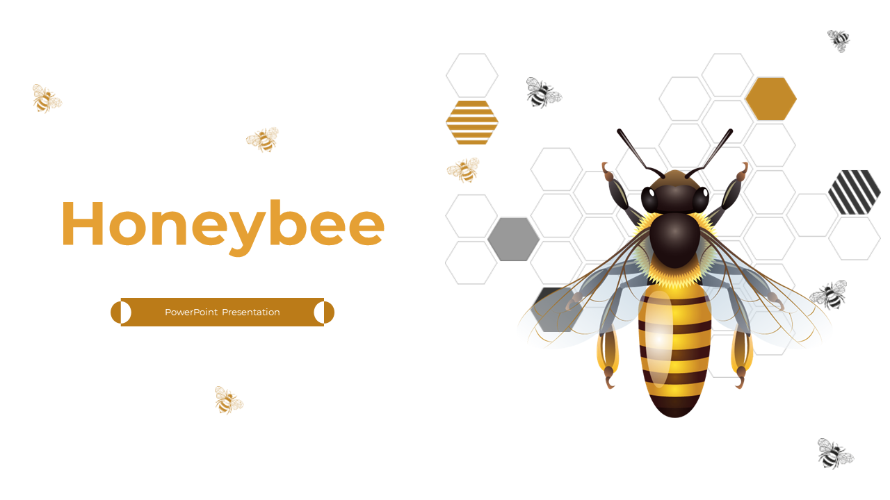 Honey Bee PowerPoint Templates Free Download