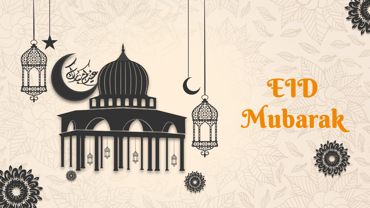 Eid Mubarak PPT Template Free Download