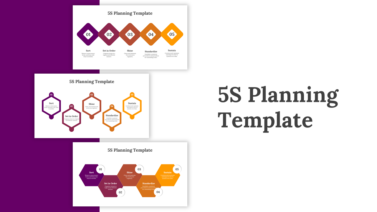 5S Planning Template
