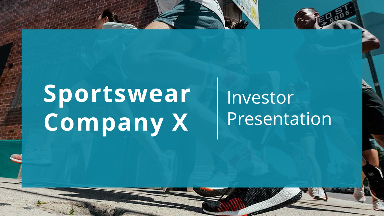 Sportswear Company Investor Presentation