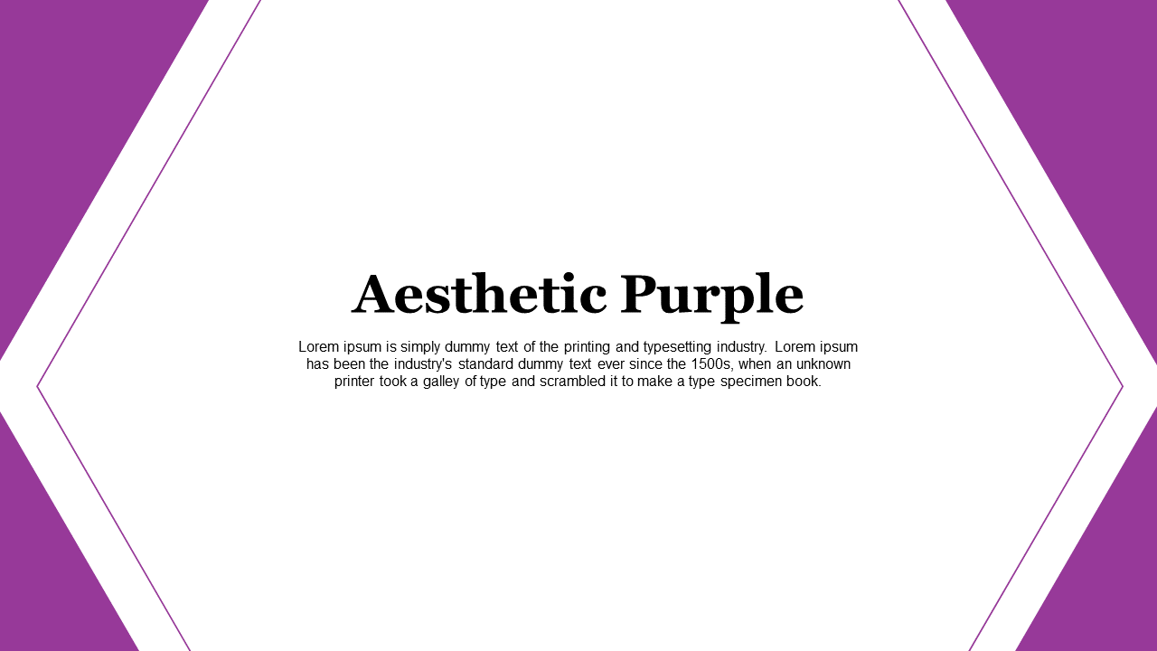 Aesthetic Purple