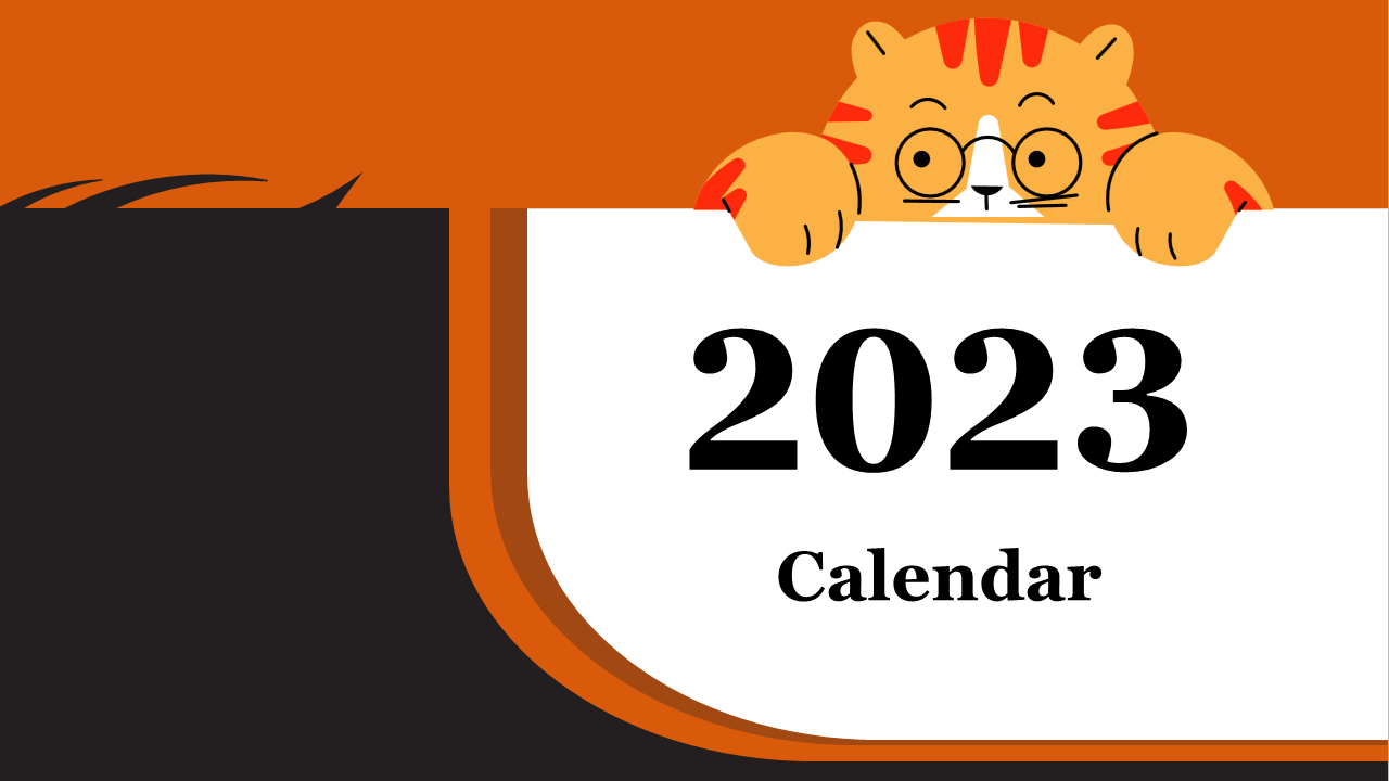 Free 2023 Monthly Calendar Template