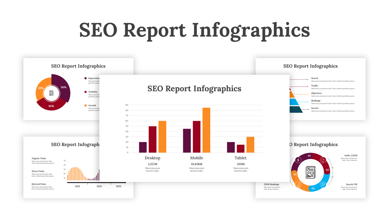 SEO Report Infographics