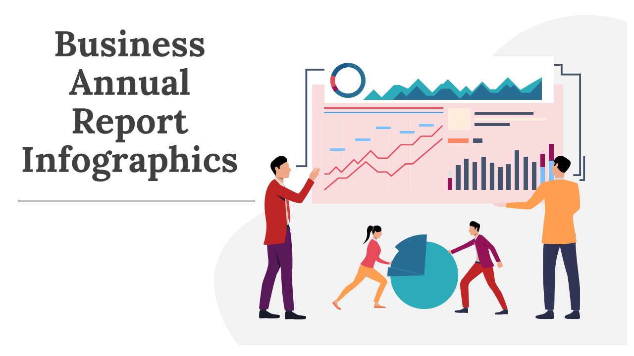 Business Annual Report Infographics