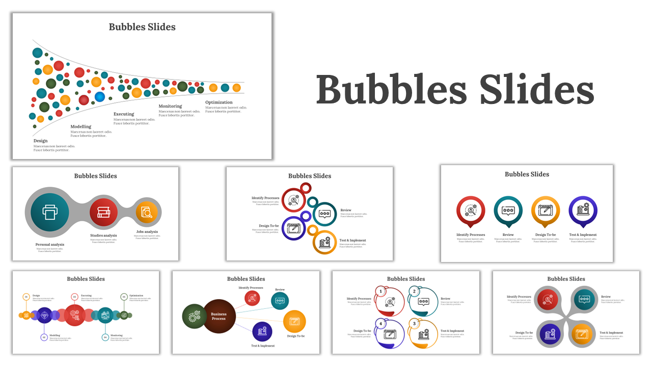 Bubbles Slides