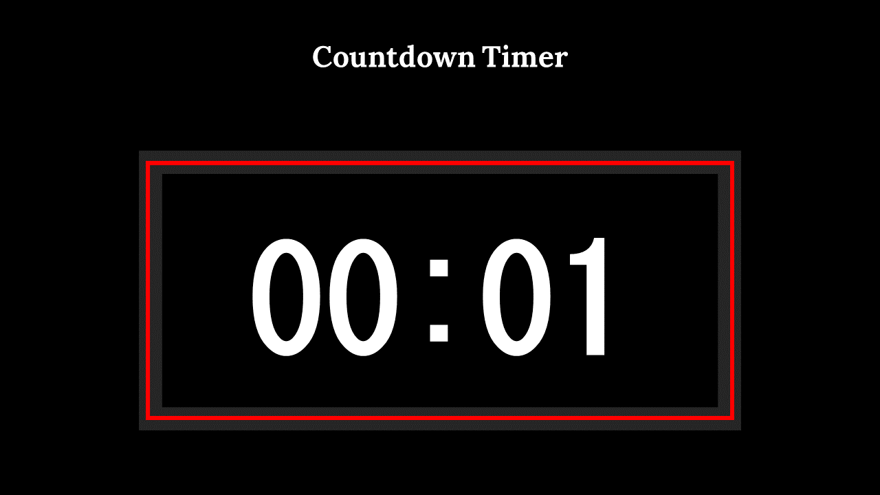 Countdown Timer PowerPoint and Google Slides Themes