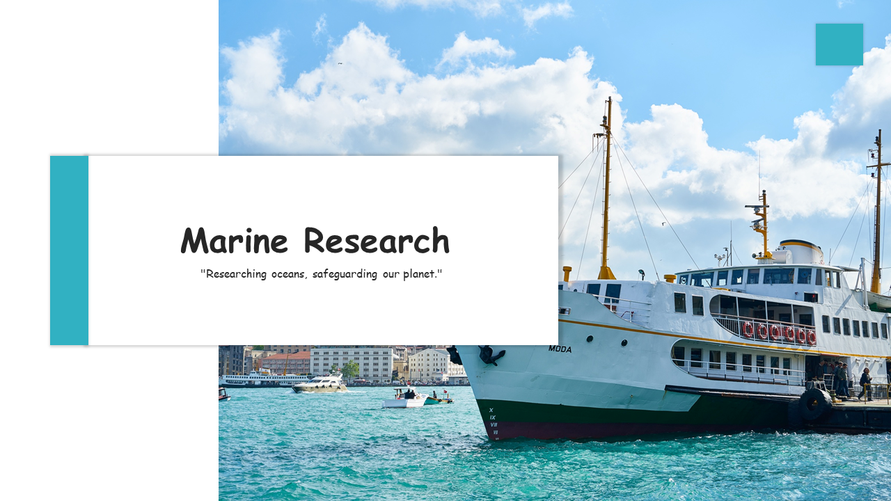 Marine Research Presentations