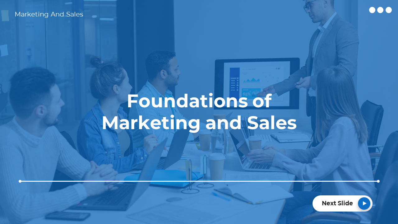 Foundations Of Marketing And Sales