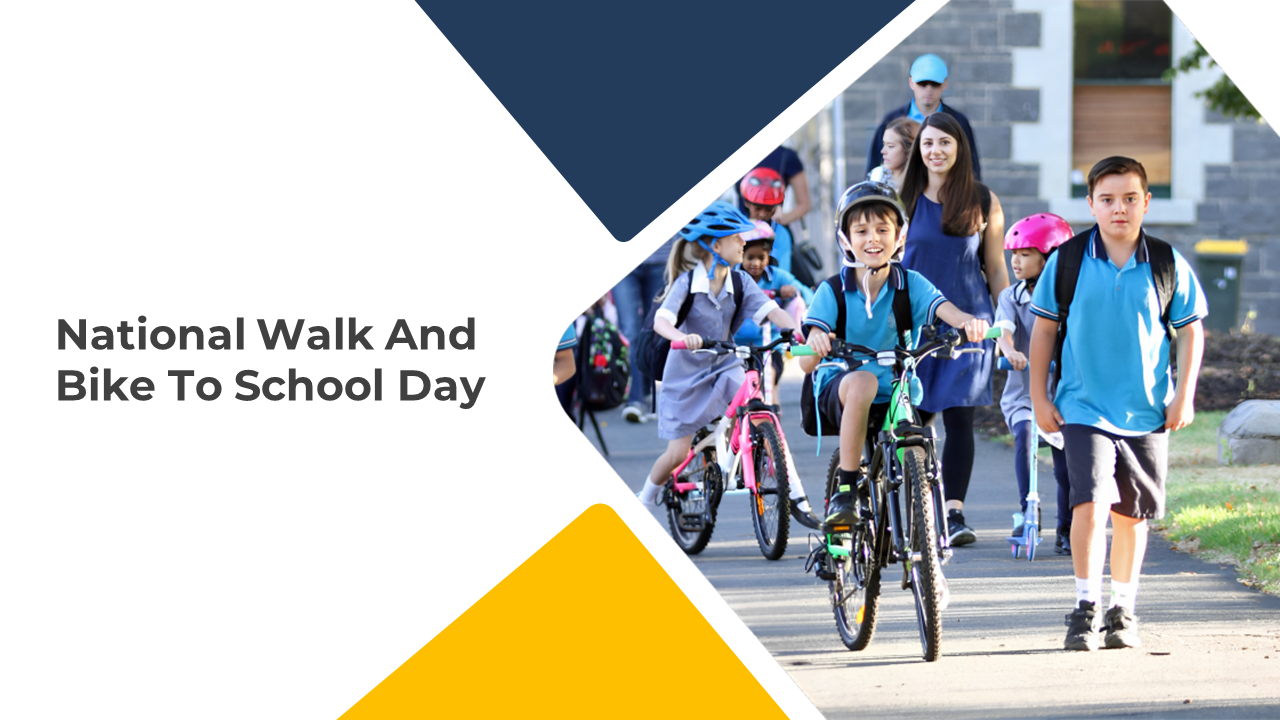 National Walk And Bike To School Day