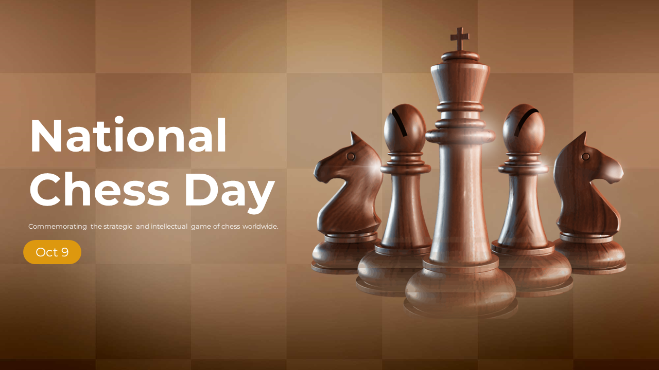 National Chess Day PowerPoint And Google Slides Themes