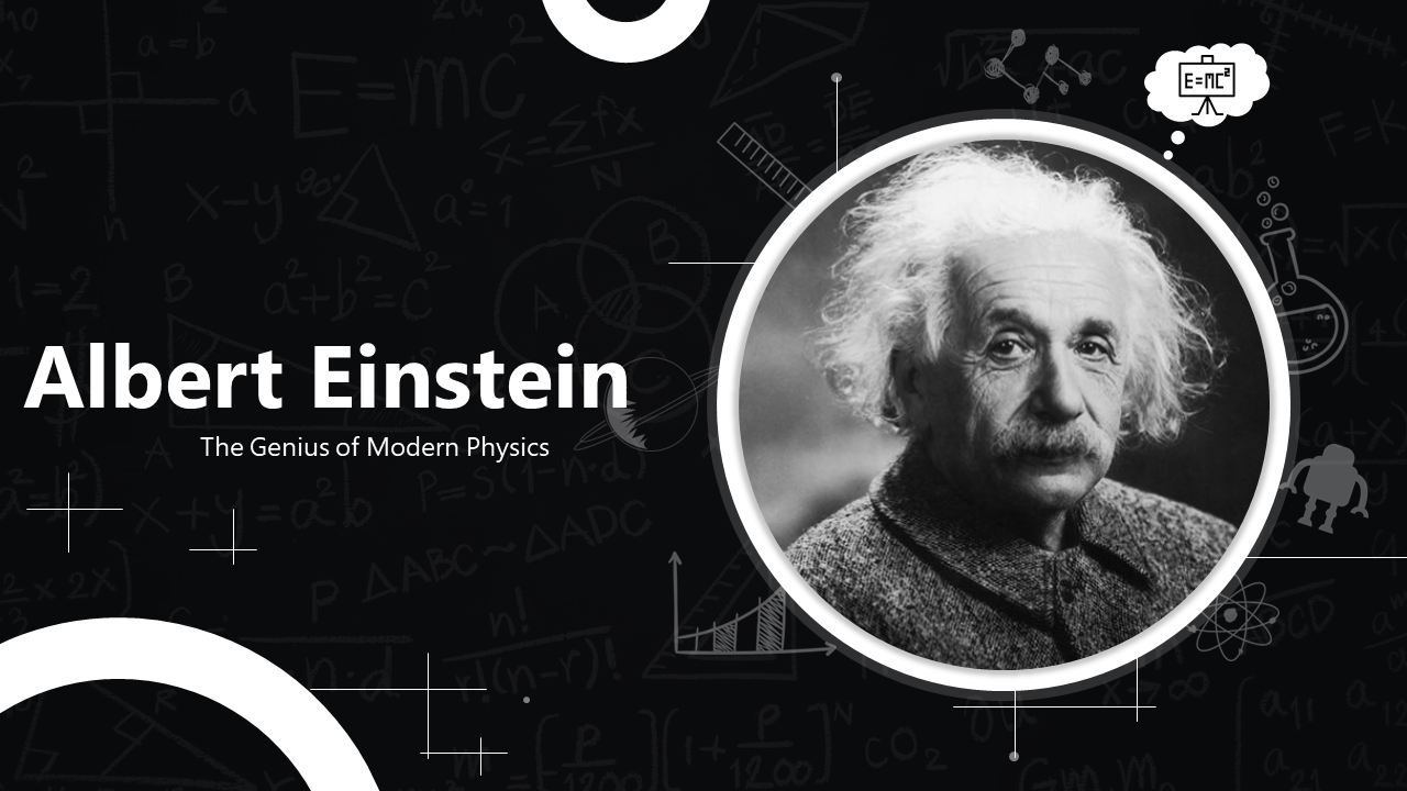Albert Einstein PowerPoint And Google Slides Templates