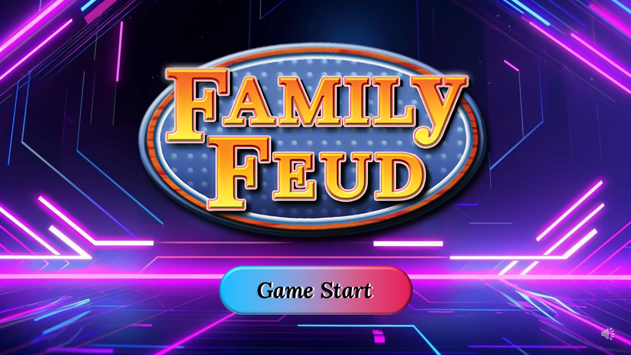 Family Feud Template PowerPoint