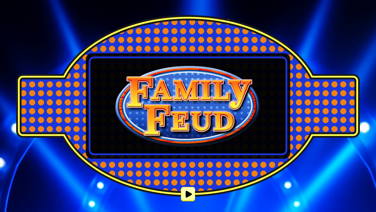 Family Feud PowerPoint Template Free Download