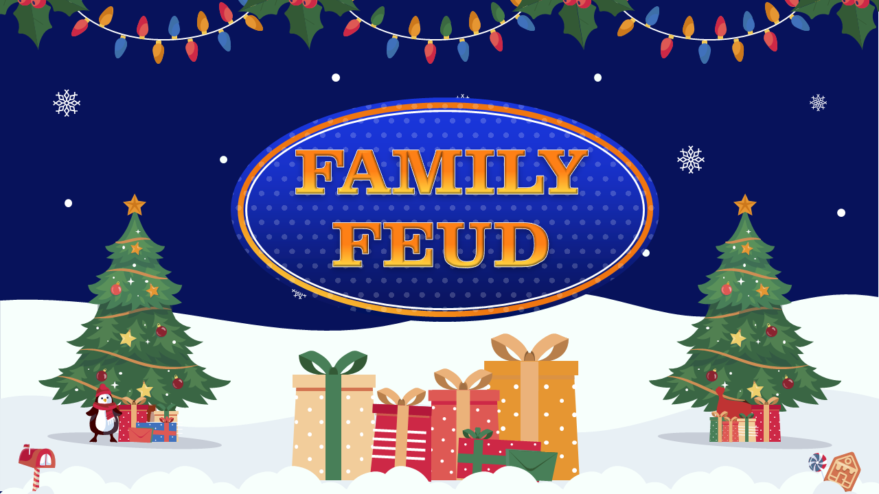 Family Feud Christmas PowerPoint Free