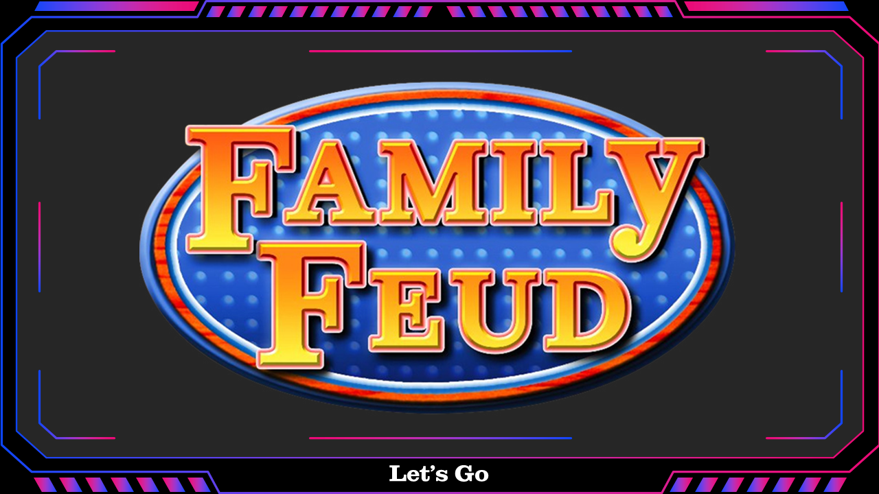 Family Feud Game PowerPoint Template Free