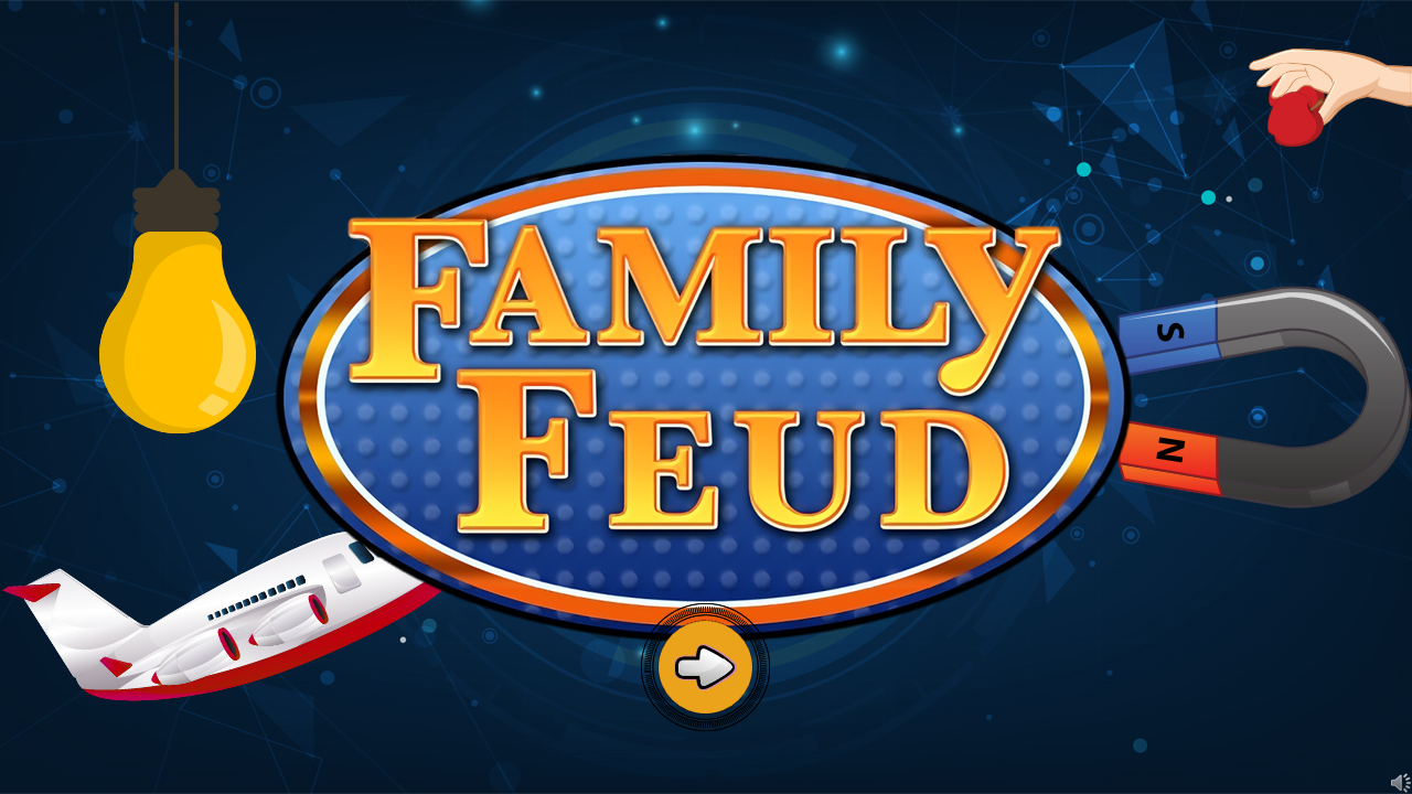 Family Feud Customizable PowerPoint Template