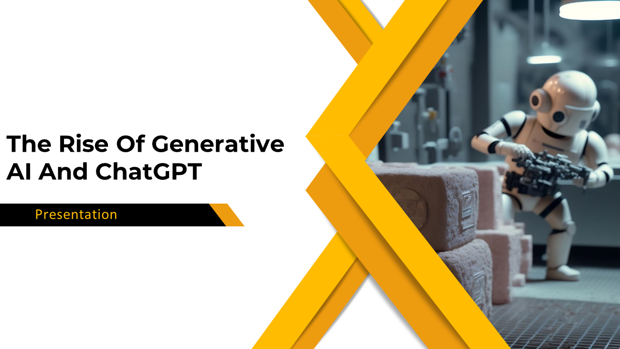 Get Now! The Rise Of Generative AI And ChatGPT PPT