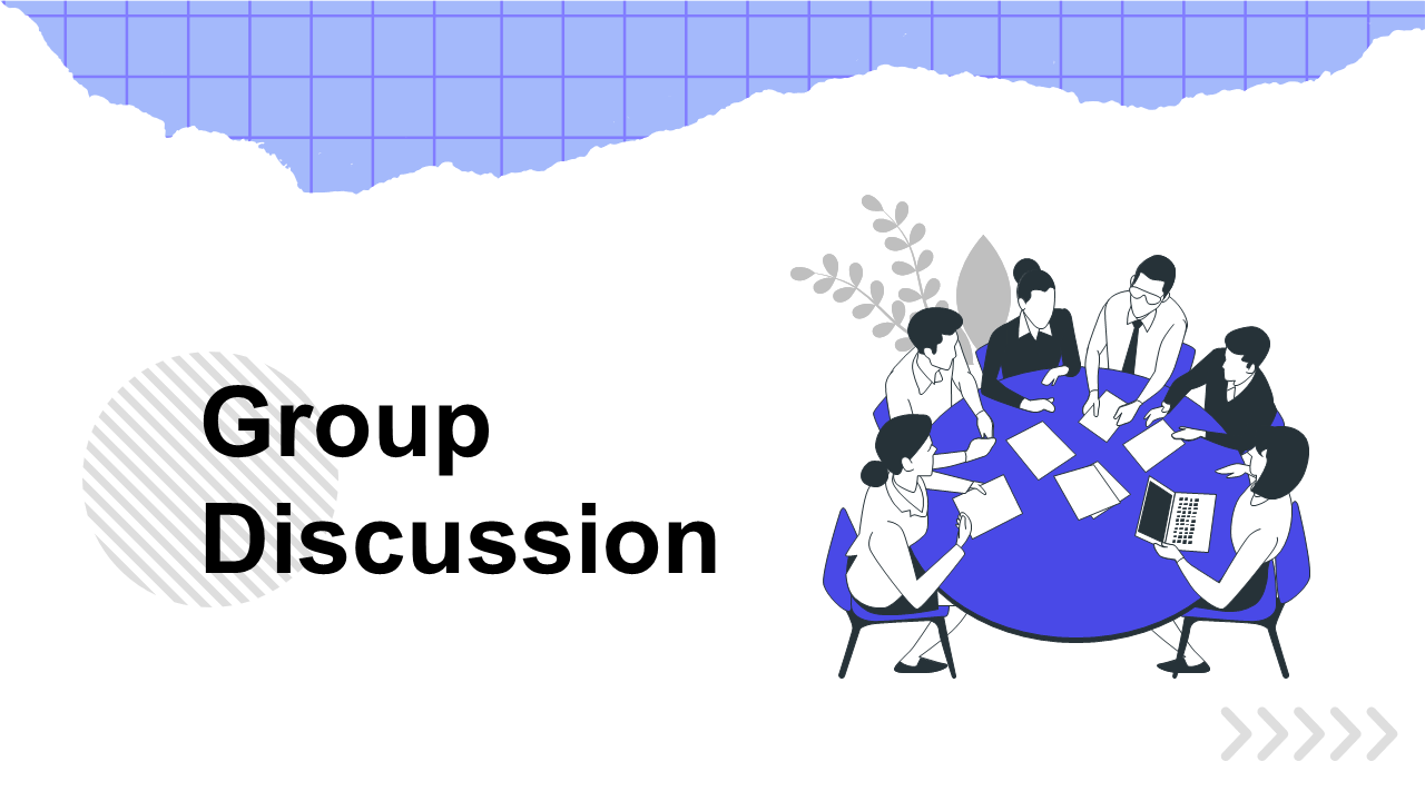 Creative Group Discussion PPT And Google Slides Templates