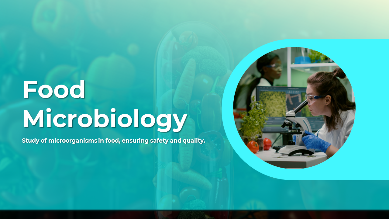 Food Microbiology PowerPoint And Google Slides Templates