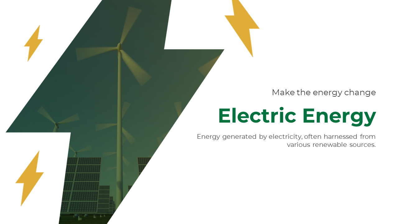 Electric Energy PowerPoint And Google Slides Templates