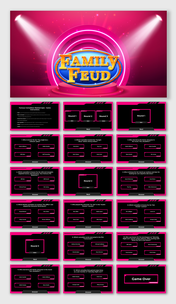 Image 9 for Family Feud Powerpoint Template With Sound