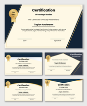 Online paralegal certification recognizing legal knowledge analytical skills professional dedication and career readiness