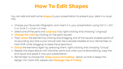 Clean layout with a white background, orange title, and black text instructions using bold for key editing terms.