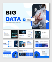 Big Data slides with analytics, architecture, technologies, applications, and business insights overview.