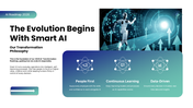 AI Transformation Roadmap 2026 PPT with AI strategy, enterprise adoption, and roadmap planning slides. - slide 6
