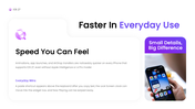 iOS 27 PowerPoint template showcasing Apple Intelligence, Siri AI, features, roadmap, and updates. - slide 4
