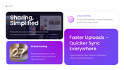 iOS 27 PowerPoint template showcasing Apple Intelligence, Siri AI, features, roadmap, and updates. - slide 6
