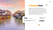 Explore Hangzhou’s West Lake, rich heritage, tea culture, historic landmarks, local cuisine, and modern city life. - slide 2