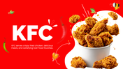 Explore KFC’s history, signature menu, brand identity, customer experience, and global fast-food presence. - slide 1